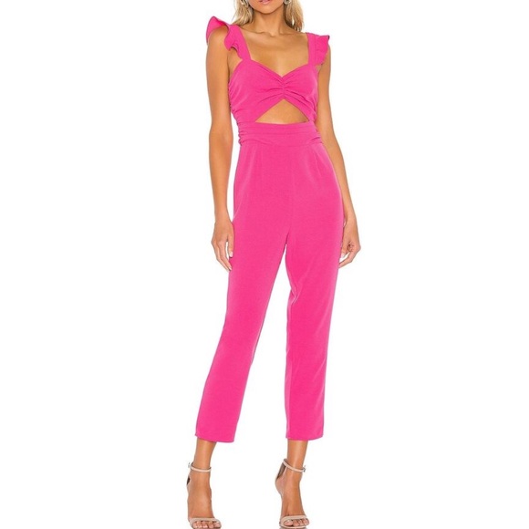 Lovers + Friends Pants - Lovers and Friends Cutout Jumpsuit